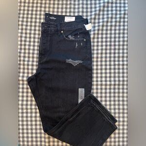 Old Navy Women's Black Straight Leg Jeans